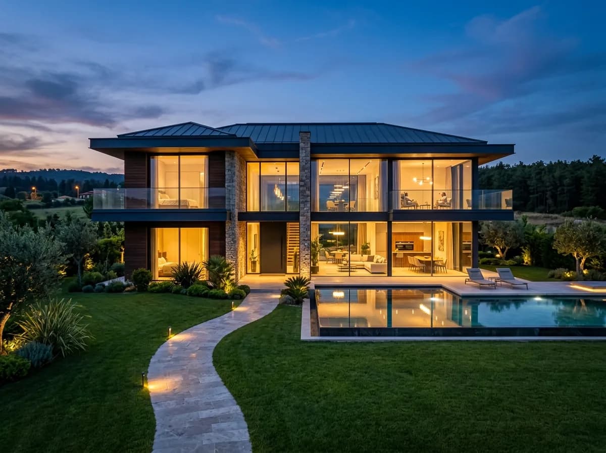 Exklusive Designer-Villa